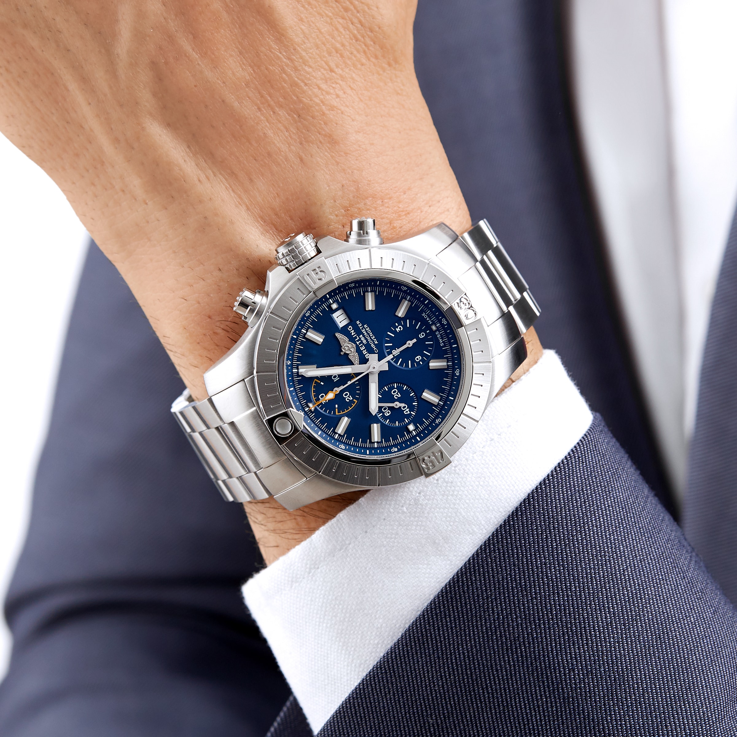 Breitling Avenger 45 Stainless Steel-P17531723