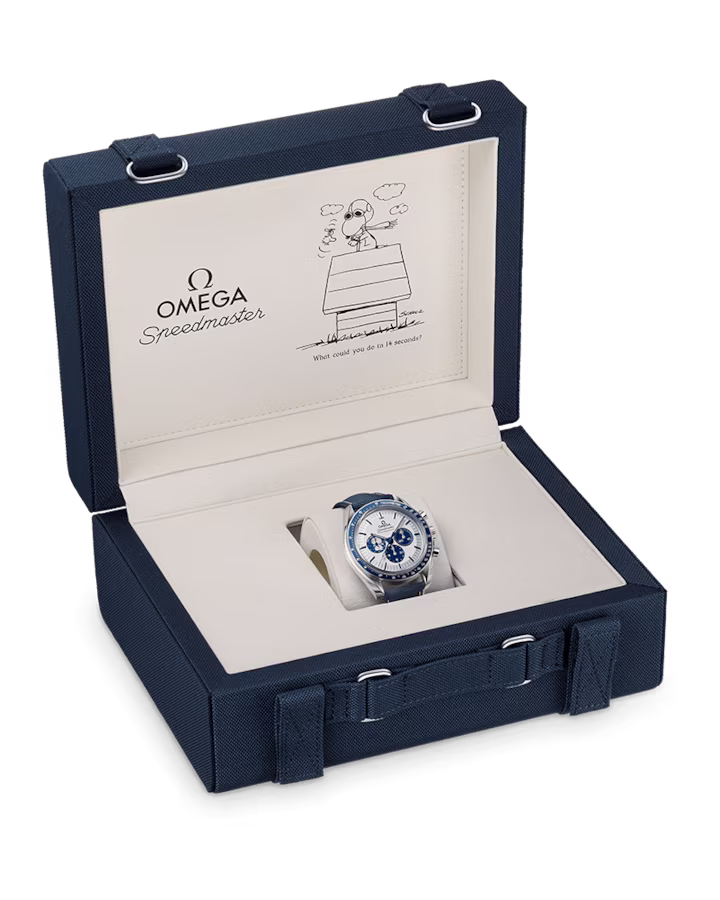 Omega Speedmaster “Silver Snoopy Award” 50th anniversary 42mm