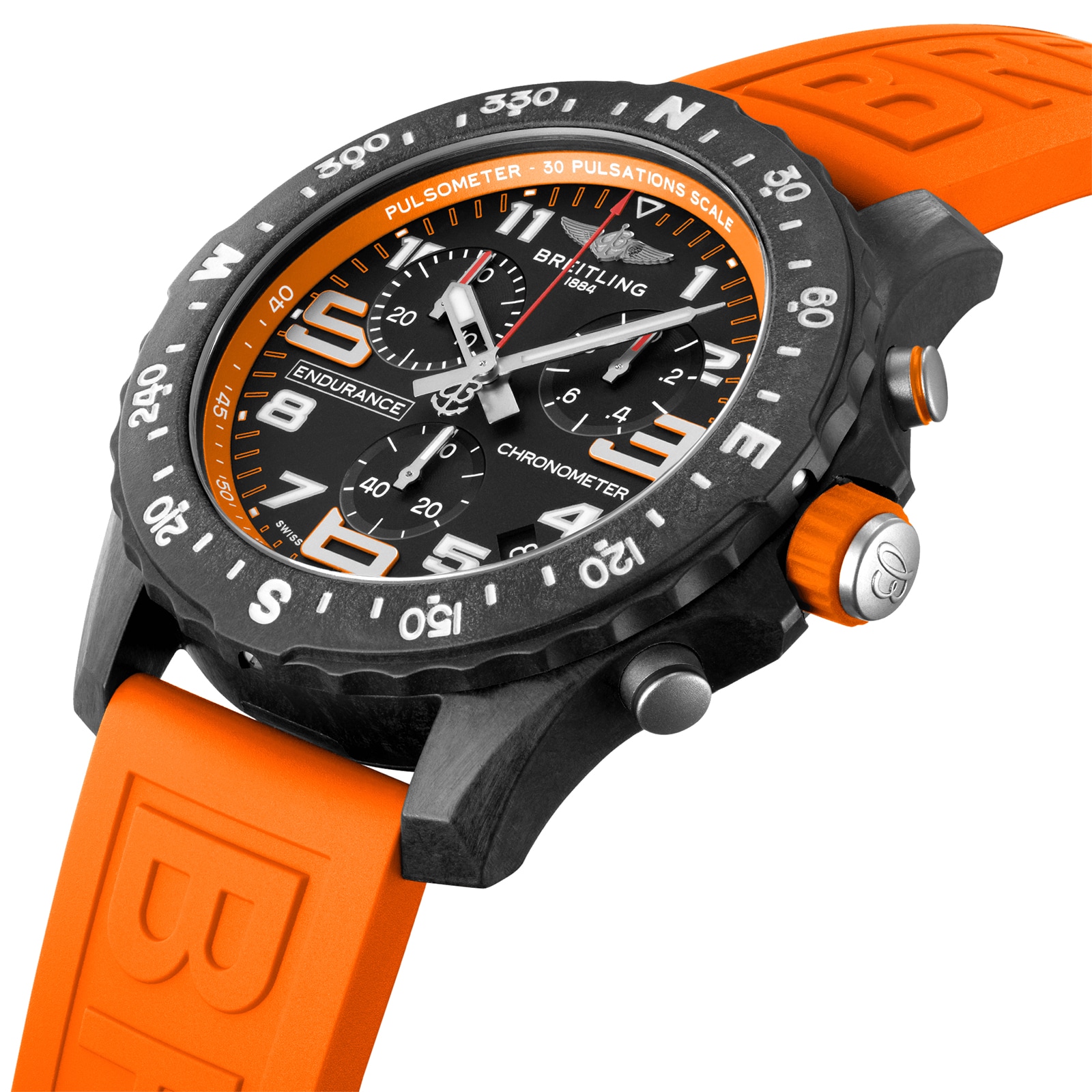 Breitling Endurance Pro 44mm Mens Watch Orange-P17531889