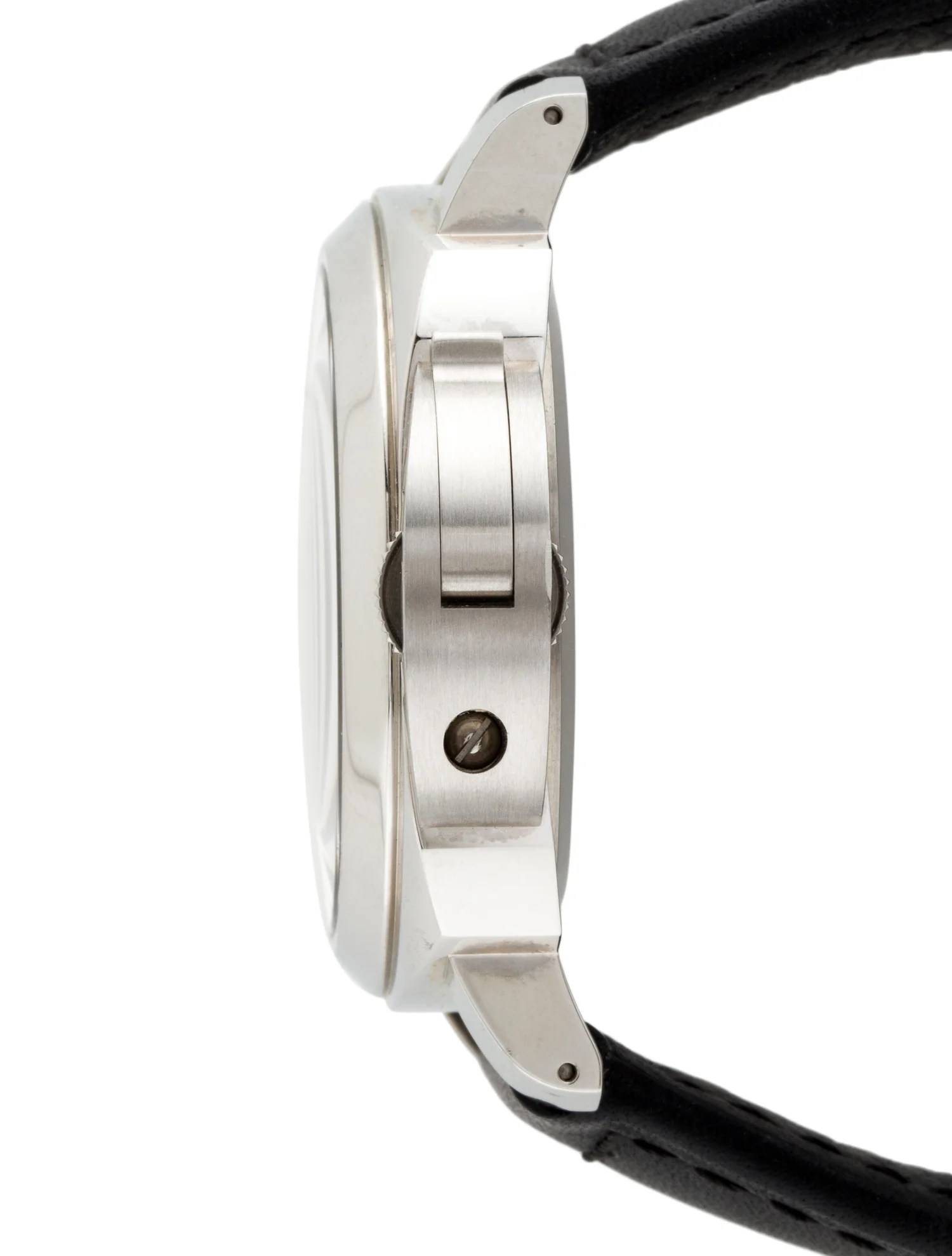 Panerai Luminor Marina Logo Acciaio 44mm Black Dial Men's Watch Pam00631