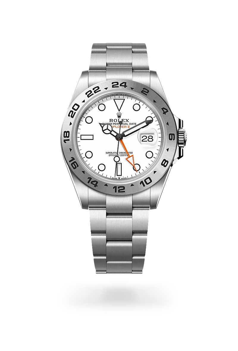 2025 Explorer II Rolex Oyster, 42 mm, Oystersteel M226570-0001
