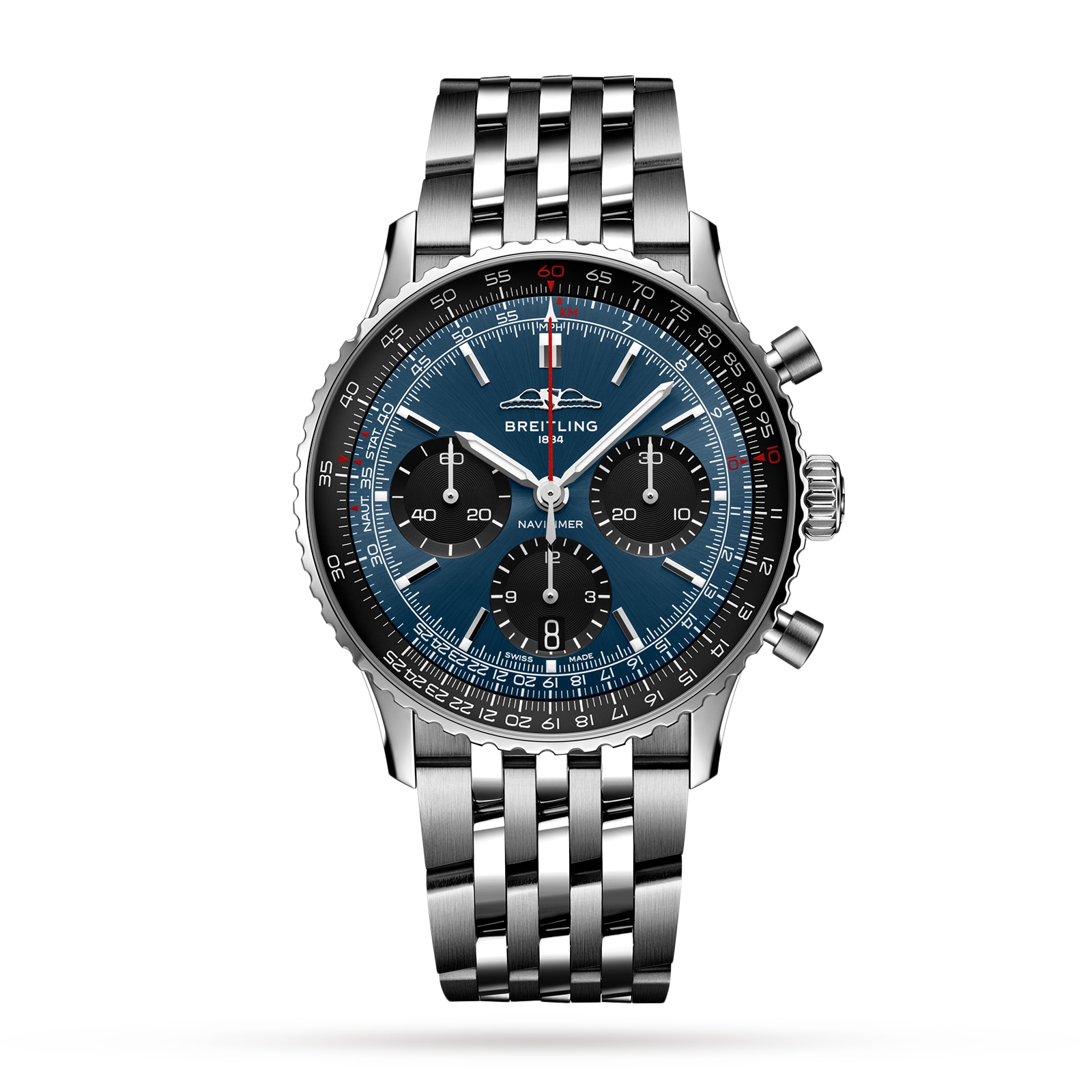 Breitling Navitimer B01 Chronograph 41mm Mens Watch Blue-P17532080