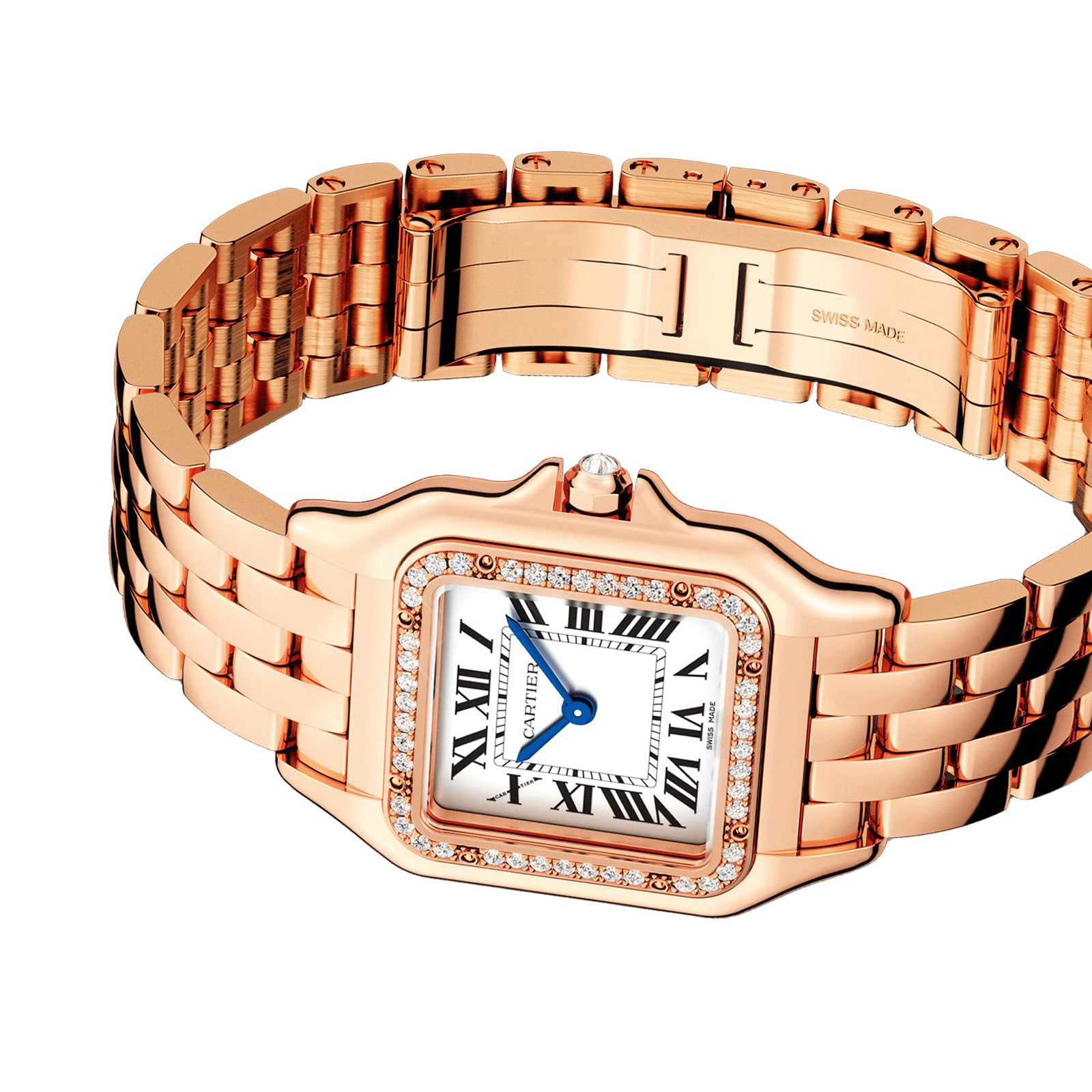 Cartier Panthere de Cartier watch, medium model, quartz movement. Case in rose gold-P17311033