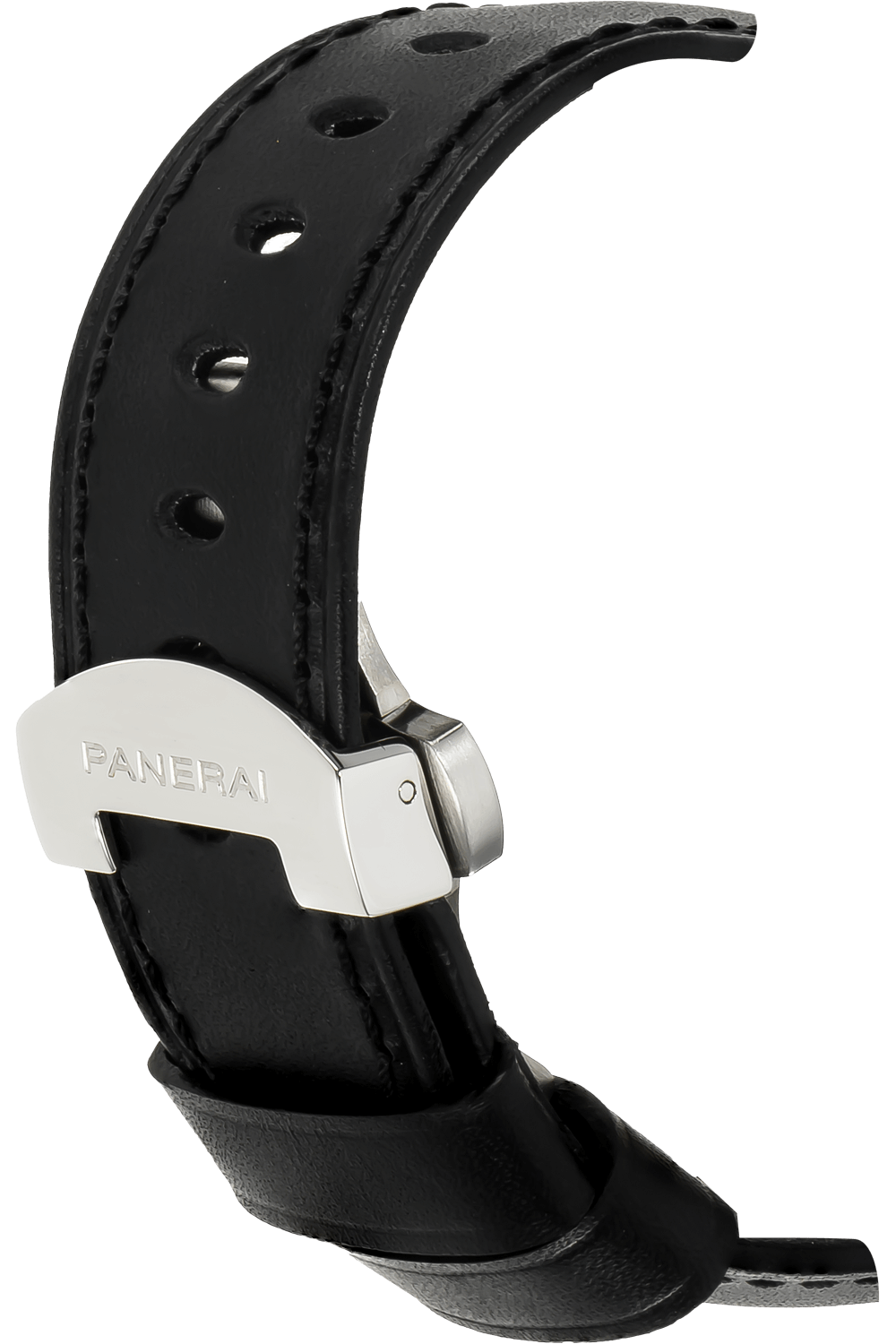 Panerai Luminor Base 8 Days Acciaio Mechanical Black Dial 44mm Men's Watch PAM00561