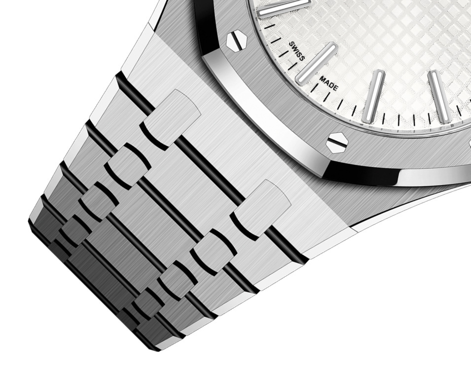 Audemars Piguet ROYAL OAK Silver-Toned Dial 41mm