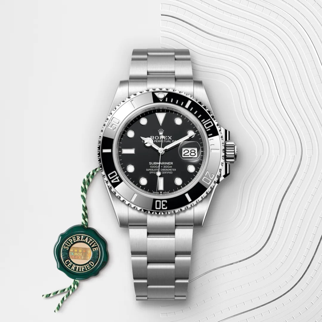 2025 Submariner Date Rolex Oyster, 41 mm, Oystersteel M126610LN-0001