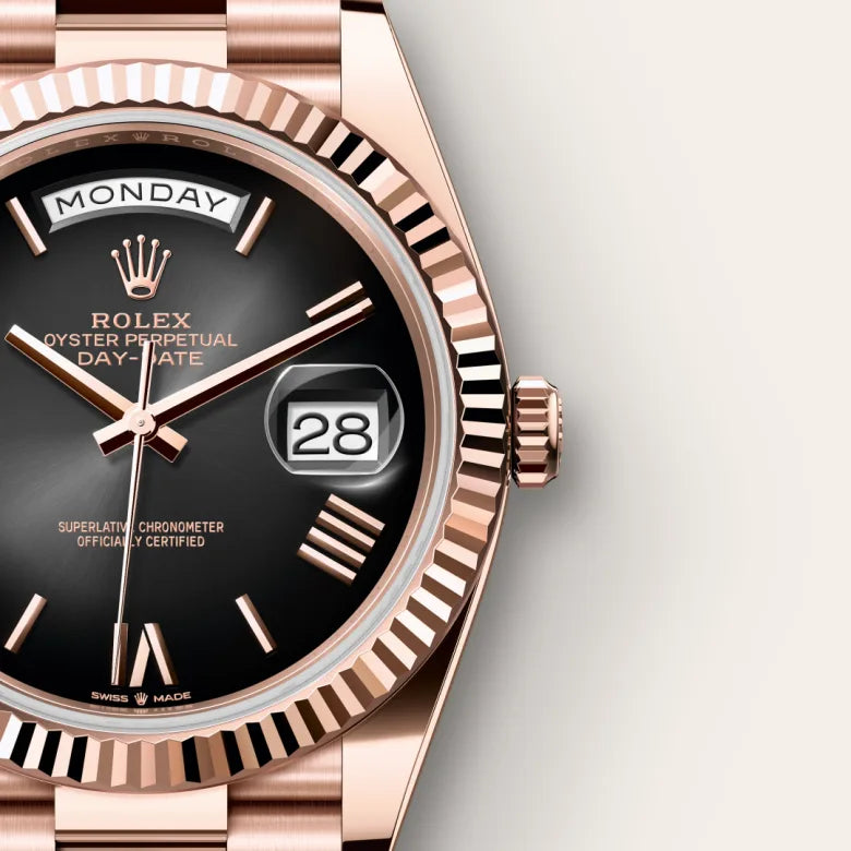 2025 Day-Date 40 Rolex Oyster, 40 mm, Everose gold M228235-0055