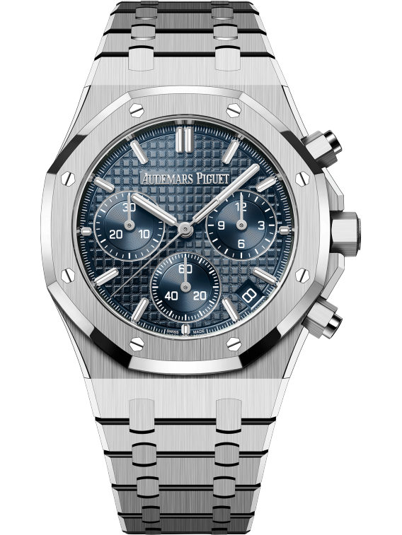 Audemars Piguet ROYAL OAK “Bleu nuit nuage 50” Dial CHRONOGRAPH 41mm