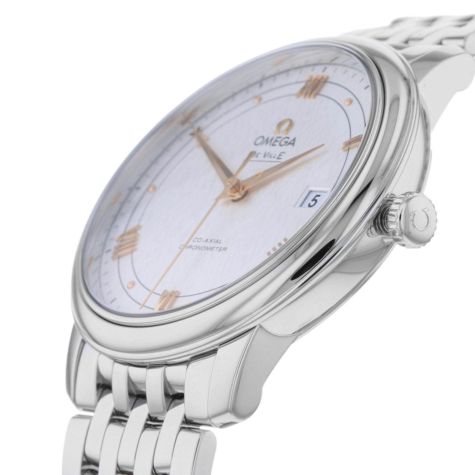 Omega De Ville Prestige Mens 39mm Automatic Co-Axial Date Mens Watch-P17331323