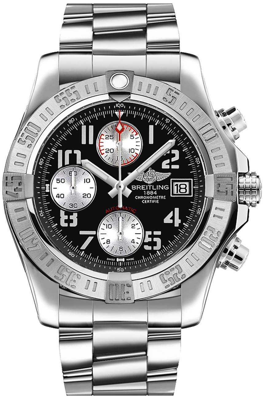 Breitling Avenger II Black Dial 43mm
