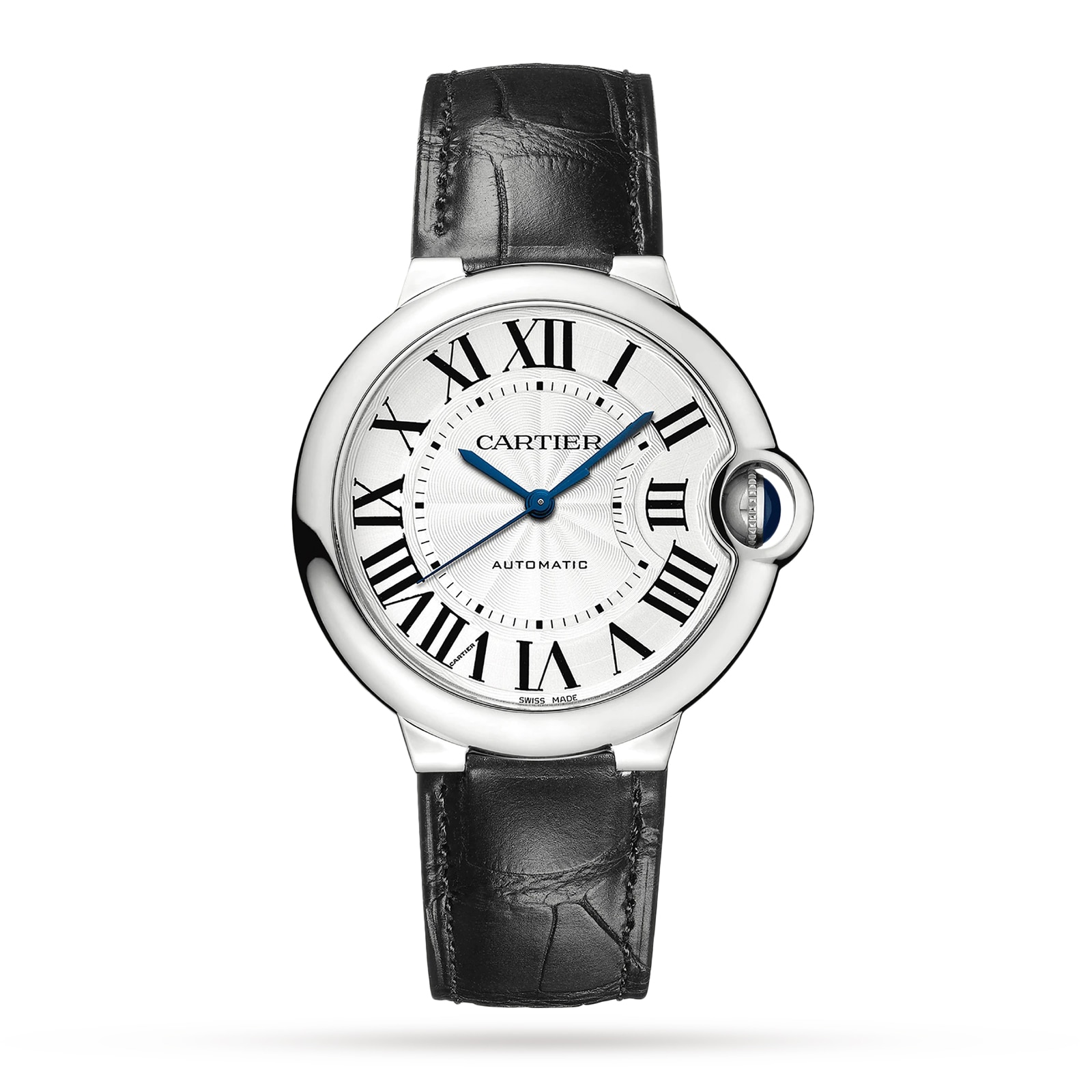 Cartier Ballon Bleu de Cartier watch, 36 mm, mechanical movement with automatic winding. Case in steel-P17311235
