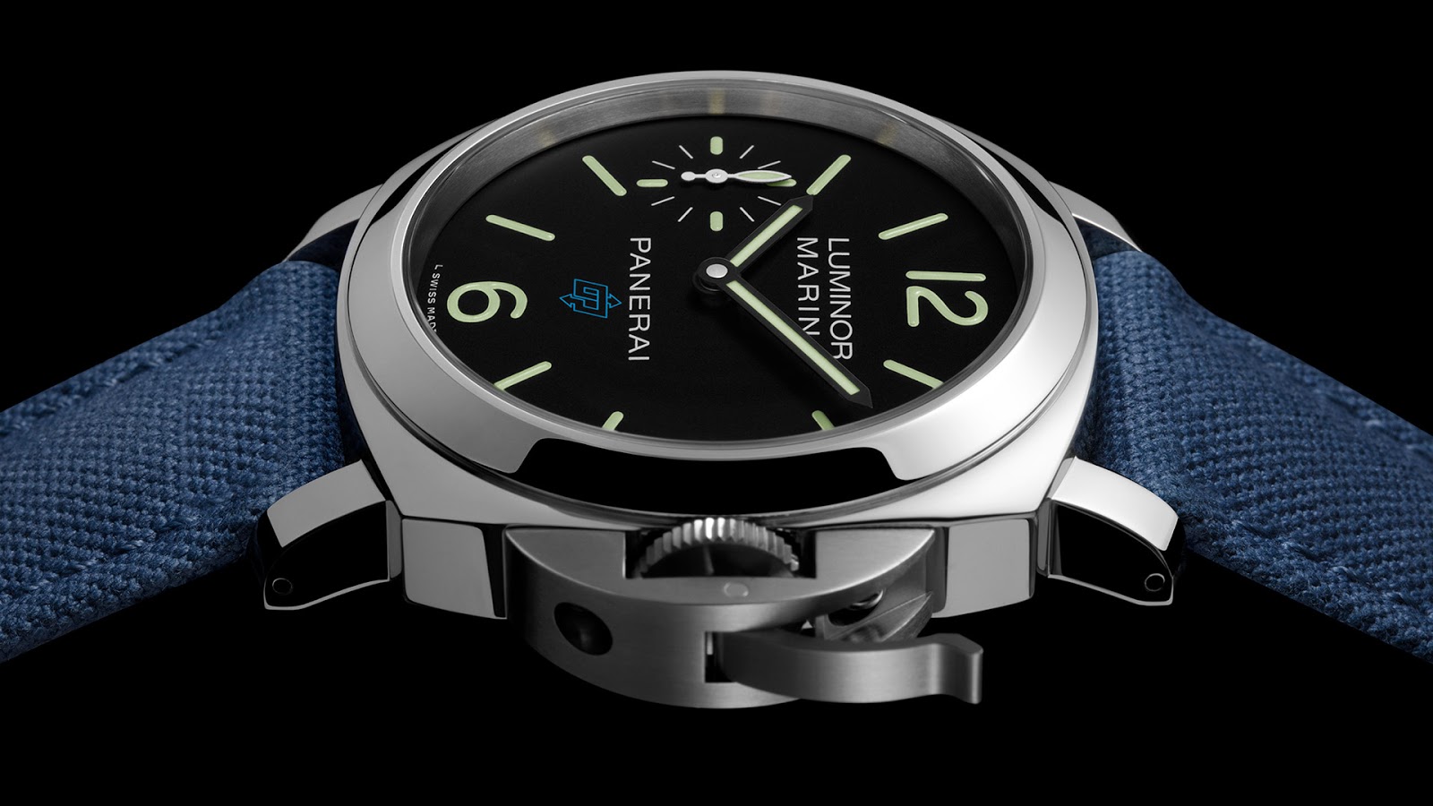 PANERAI Luminor Automatic Grey Dial Men's Watch PAM00755