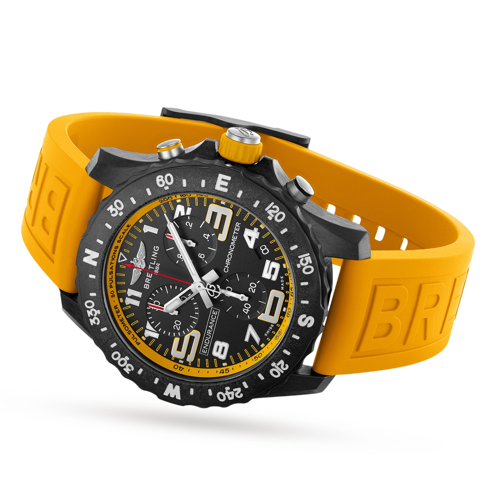 Breitling Endurance Pro 44mm Mens Watch Yellow-P17531890