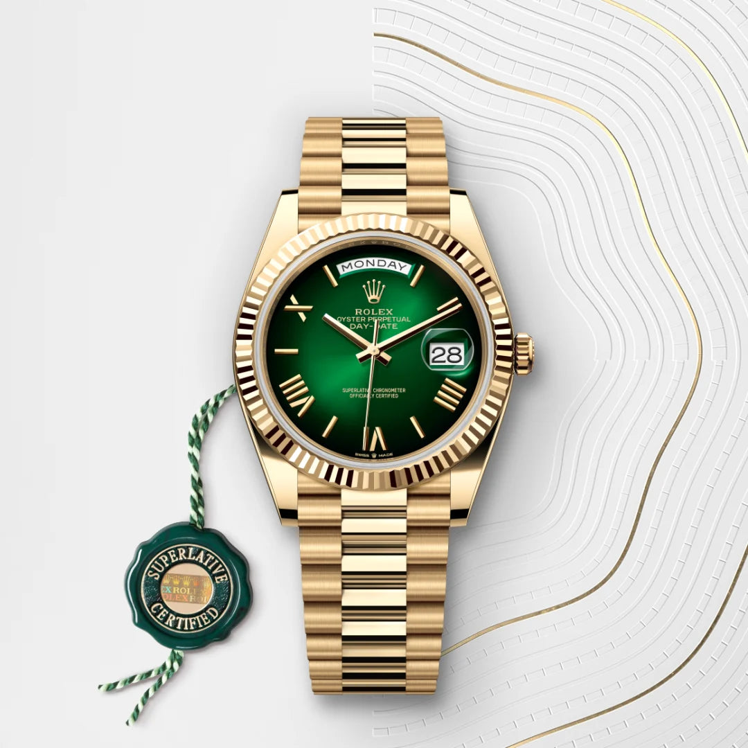 2025 Day-Date 40 Rolex Oyster, 40 mm, yellow gold M228238-0069