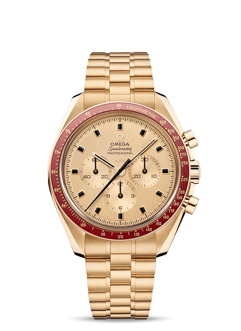 Omega Speedmaster Apollo 11 50th anniversary MoonshineTM gold 42mm