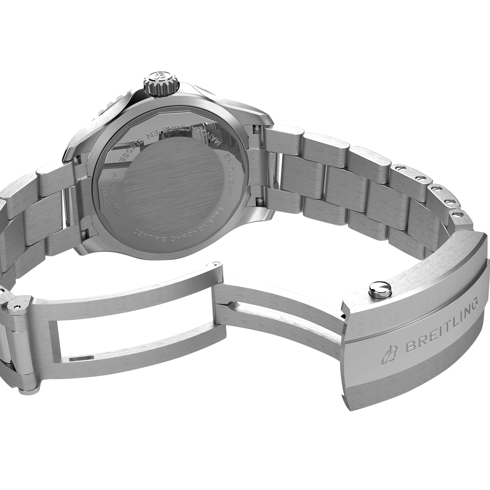 Breitling Superocean 36mm Unisex Watch Turquoise-P17532138