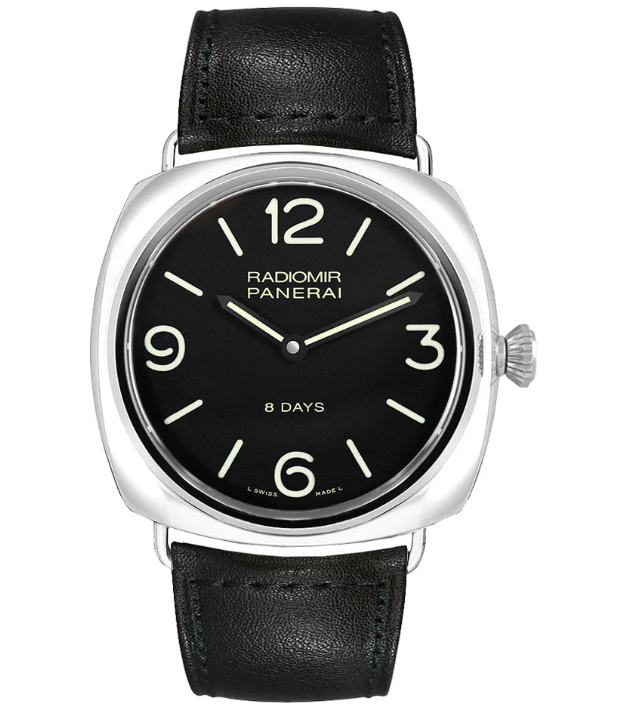 Panerai Radiomir Black Dial Leather 45mm Men's Watch PAM00610