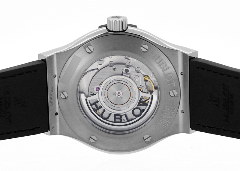 Hublot Classic Fusion Opaline Dial Titanium Automatic Men's Watch 511.NX.2611.LR