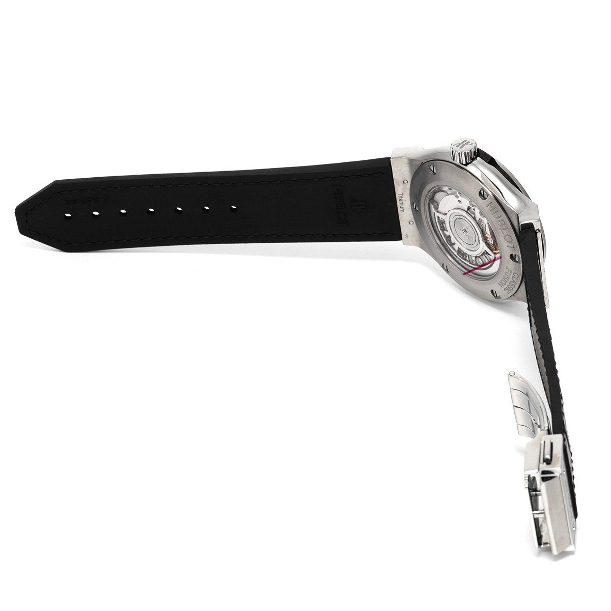 Hublot Classic Fusion Automatic Black Dial Titanium Men's Watch 542.NX.1171.LR