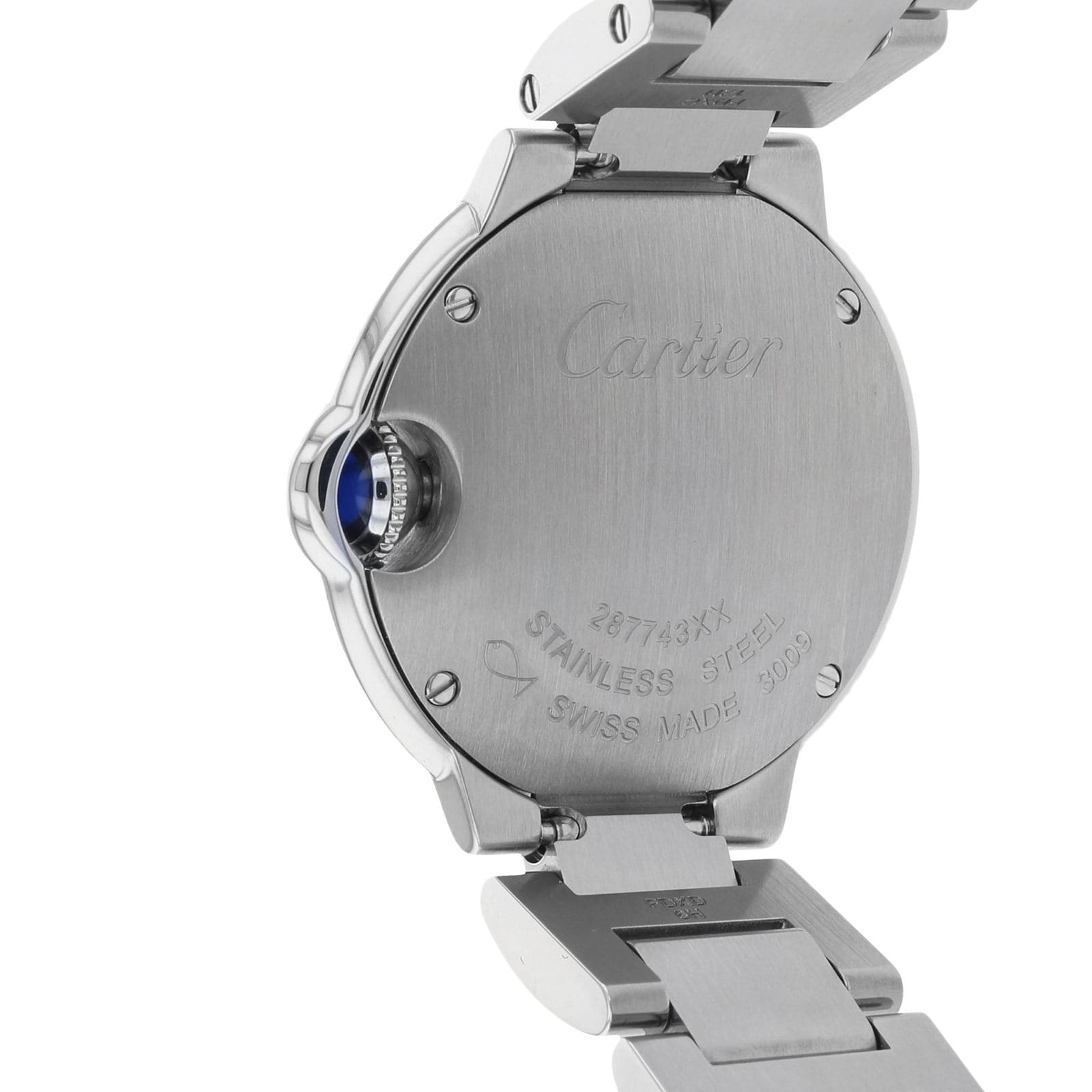 Cartier Ballon Bleu De Cartier Watch 28mm, Quartz Movement, Steel-P17310326