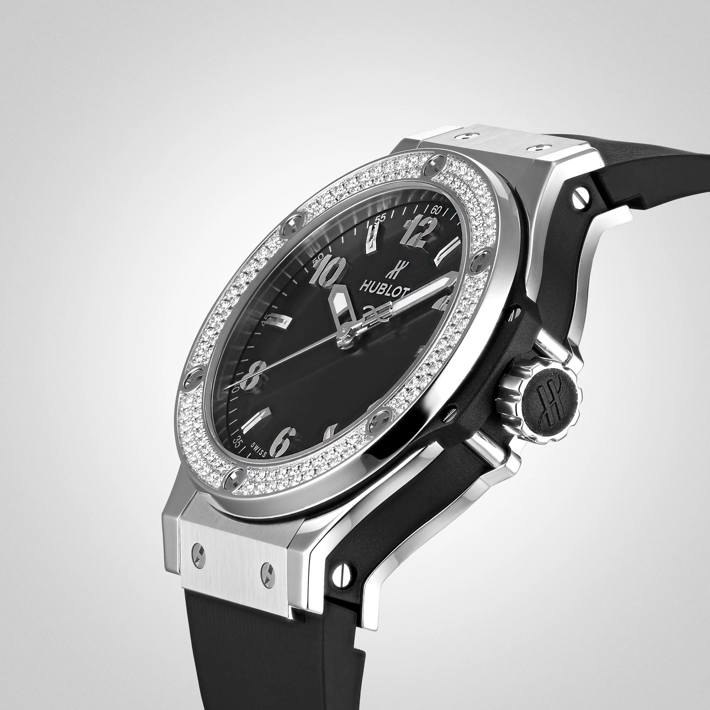 Hublot Big Bang Steel Diamonds Women's