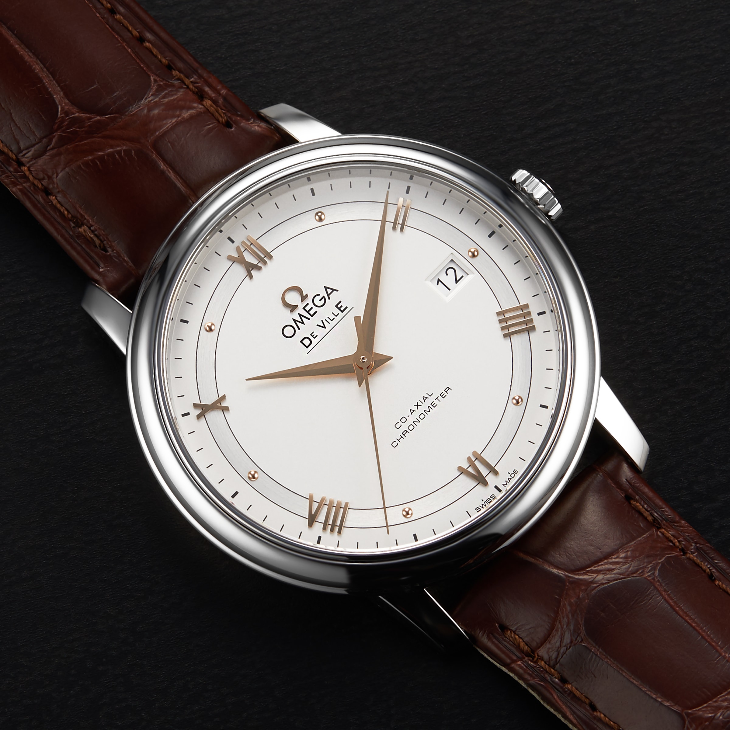 Omega De Ville Prestige Mens 39.5mm Automatic Co-Axial Watch-P17331228