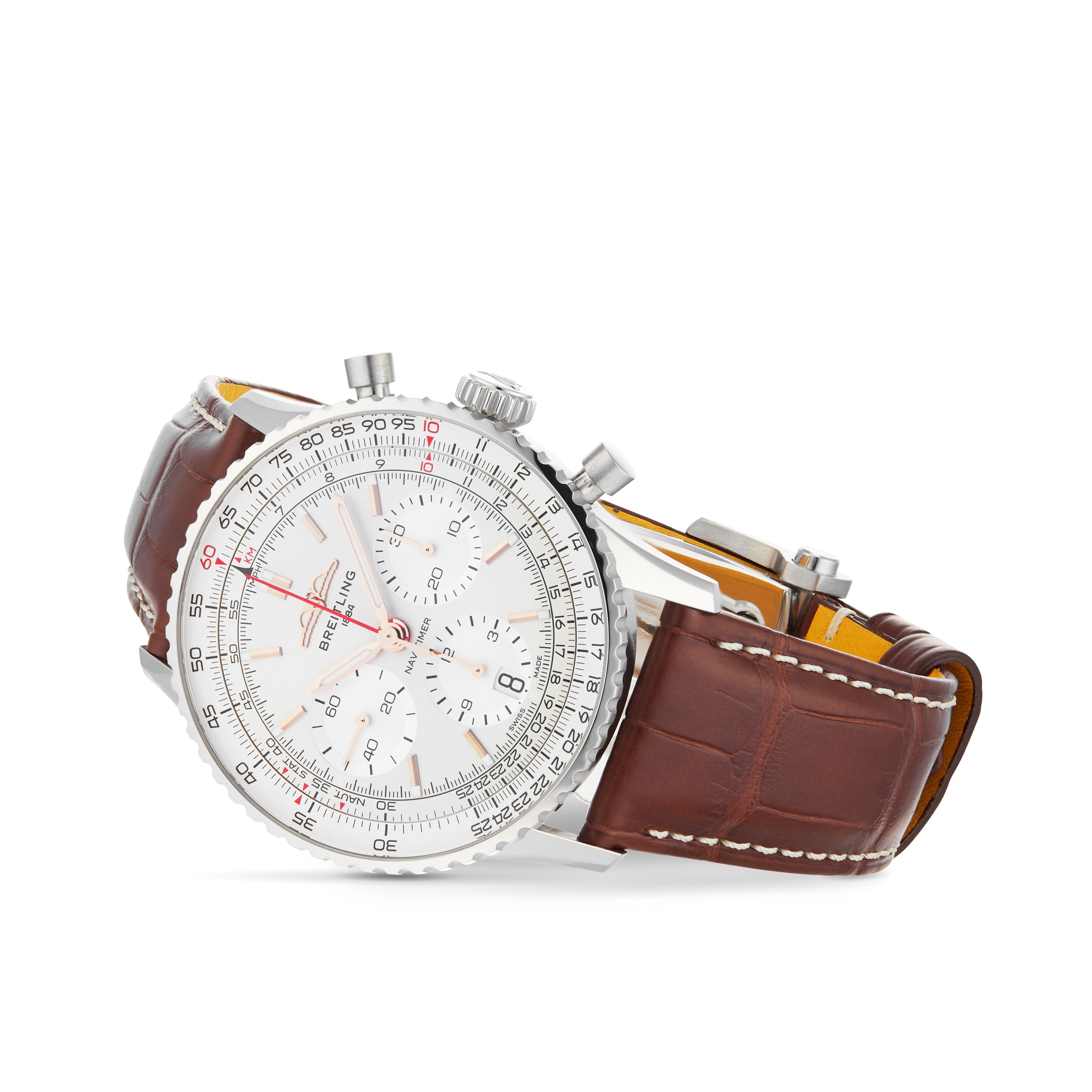 Breitling Navitimer B01 Chronograph 41mm Mens Watch Silver-P17532081
