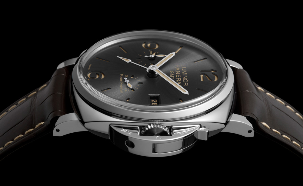 PANERAI Luminor Due GMT Anthracite Dial Automtic Men's Watch PAM00944