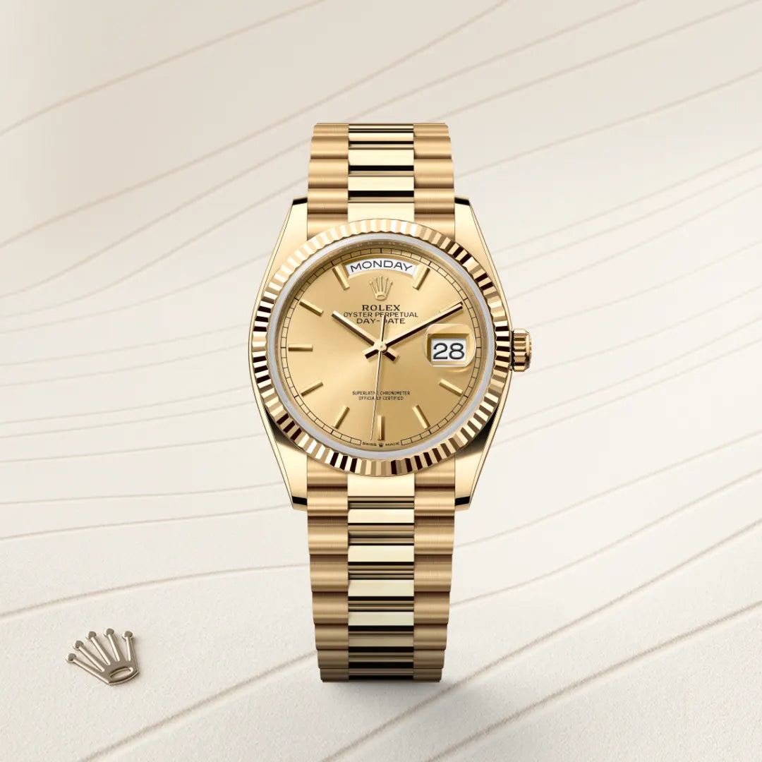 2025 Day-Date 36 Rolex Oyster, 36 mm, yellow gold M128238-0045