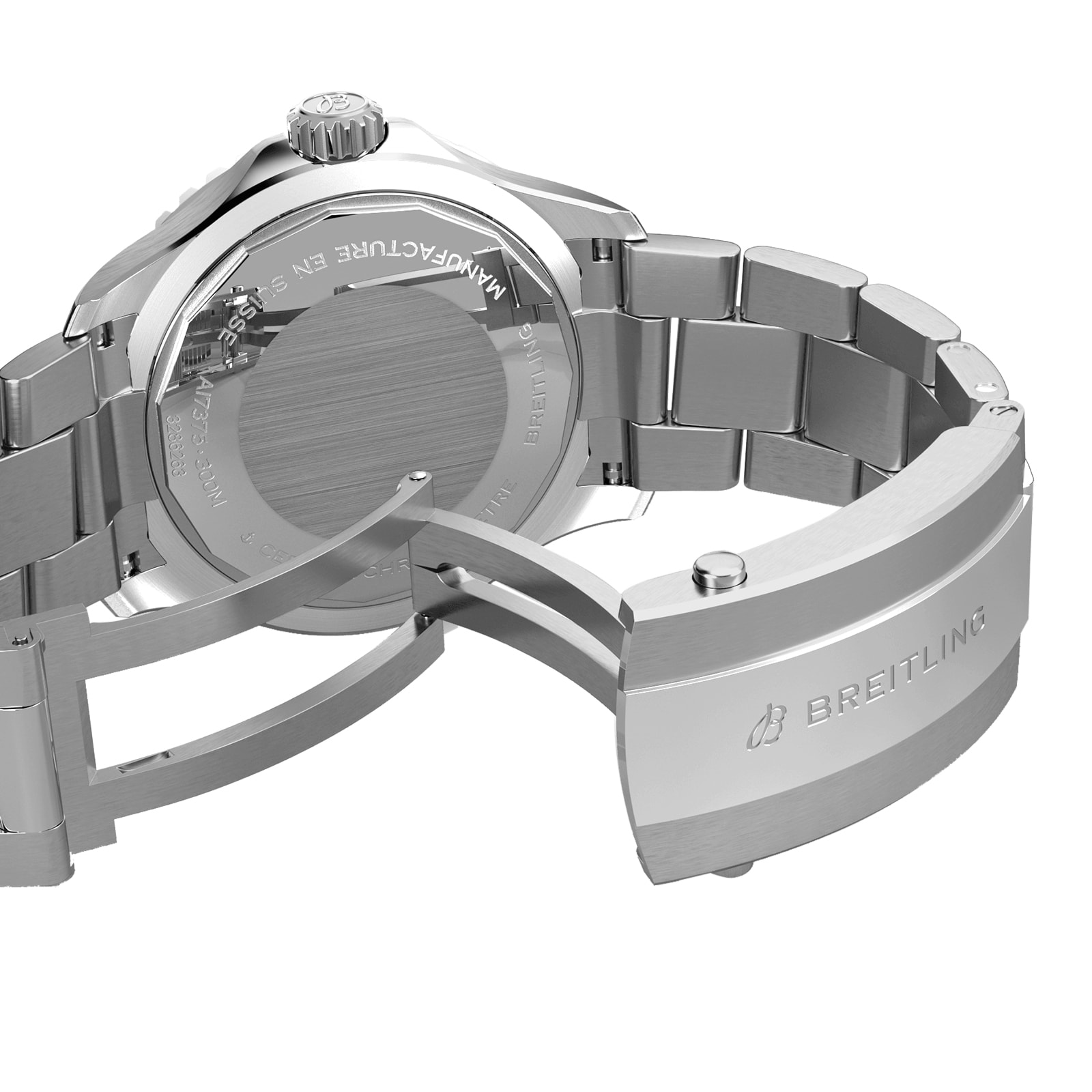 Breitling Superocean 42mm Mens Watch Blue-P17532126