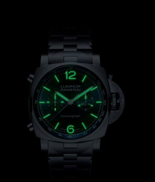 Panerai Luminor Chrono Blue Dial PAM01110