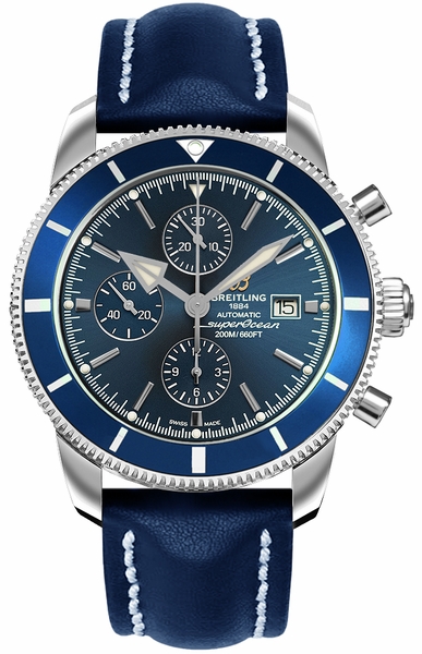 Breitling Superocean Heritage II Blue Chronograph 46mm