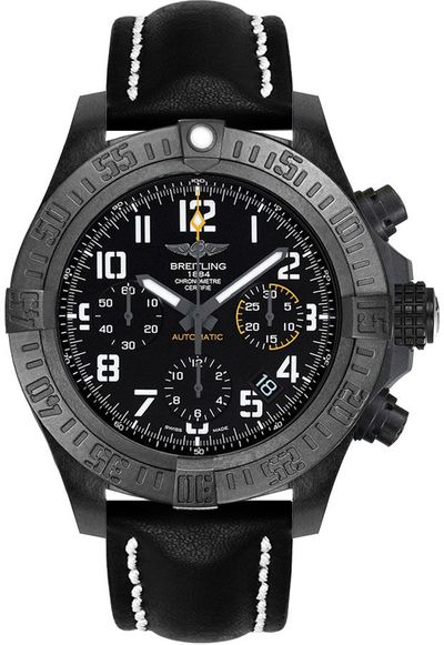 Breitling Avenger Hurricane Volcano Black Dial 45mm