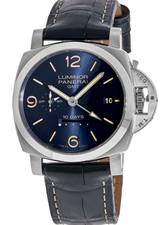 Panerai Luminor 1950 Equation of Time Blue Dial Men's Watch PAM00670