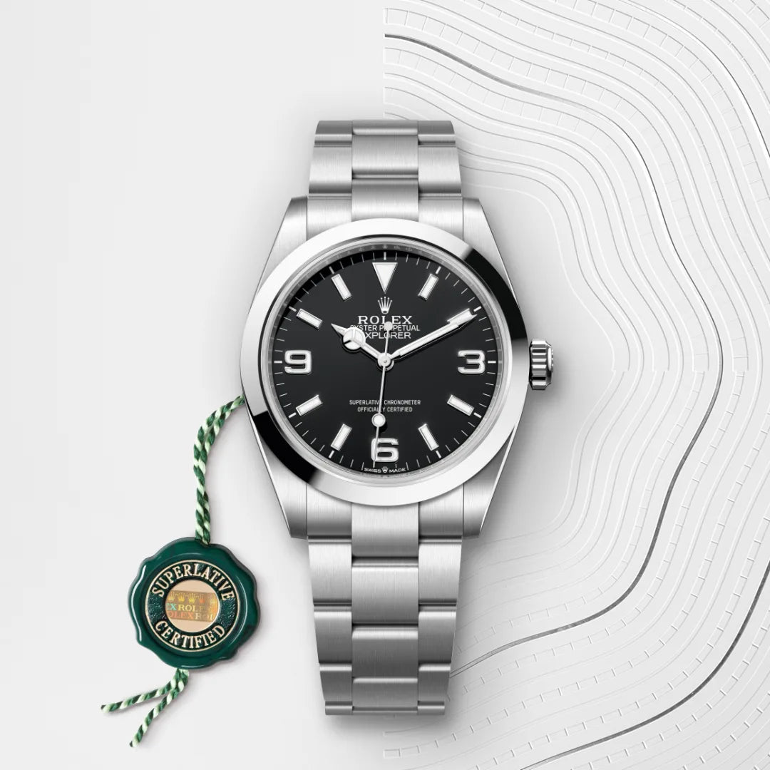 2025 Explorer 40 Rolex Oyster, 40 mm, Oystersteel M224270-0001