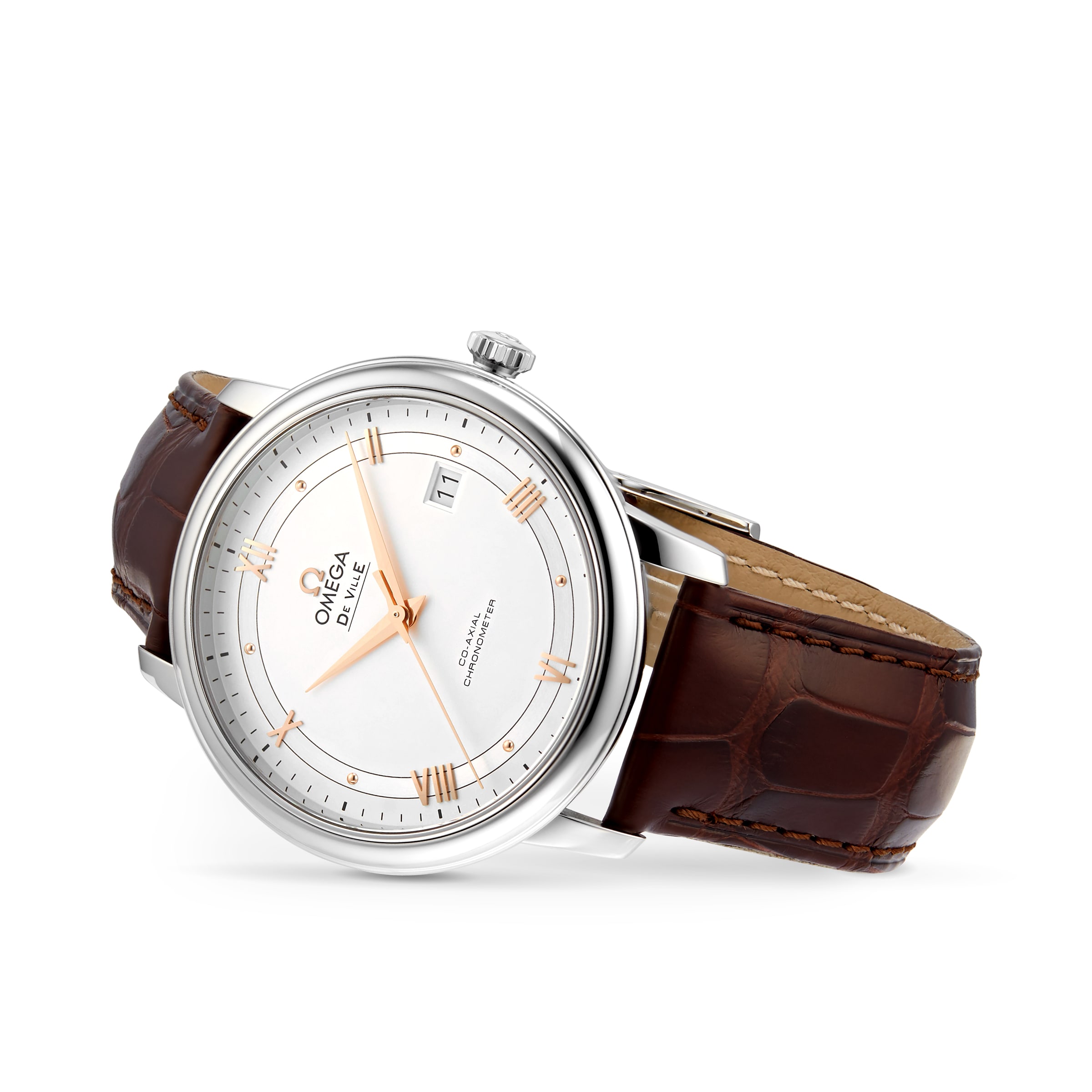 Omega De Ville Prestige Mens 39.5mm Automatic Co-Axial Watch-P17331228