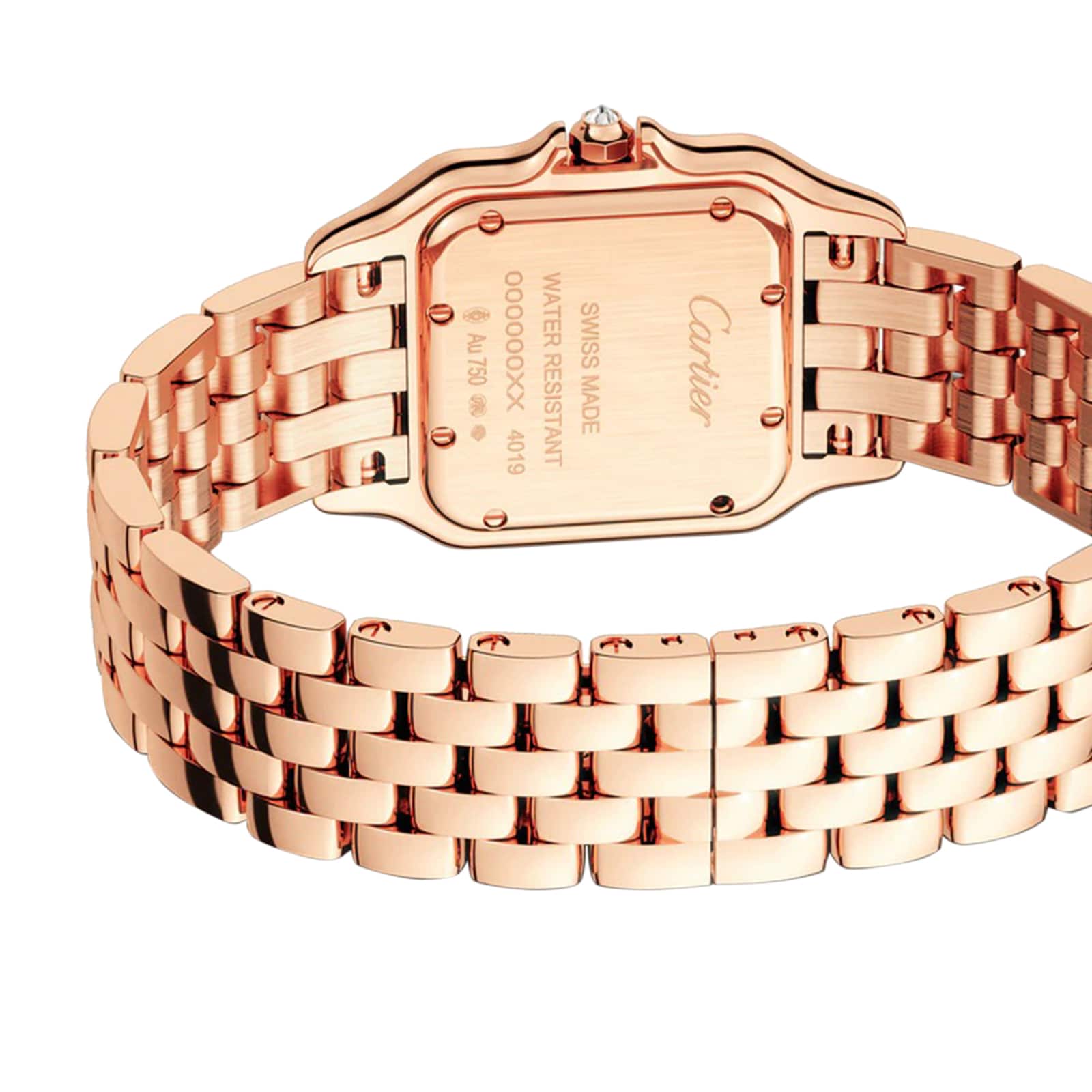 Cartier Panthere de Cartier watch, medium model, quartz movement. Case in rose gold-P17311033