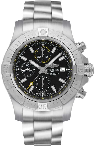 Breitling Avenger Black Dial Chronograph 45mm