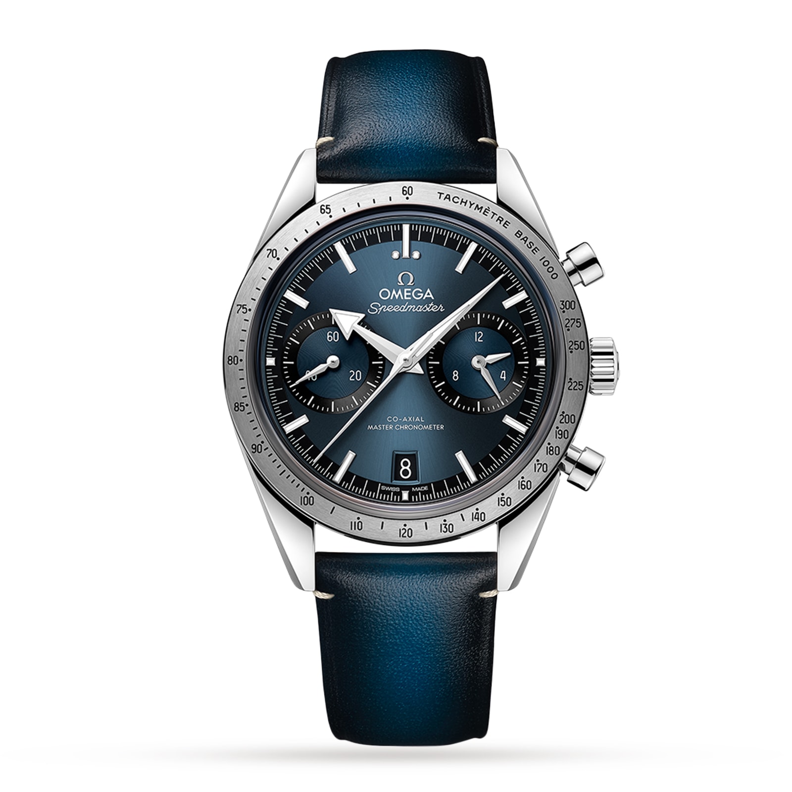 Omega Speedmaster 57 Co-Axial Master Chronometer Chronograph 40.5mm Mens Watch Blue-P17331964