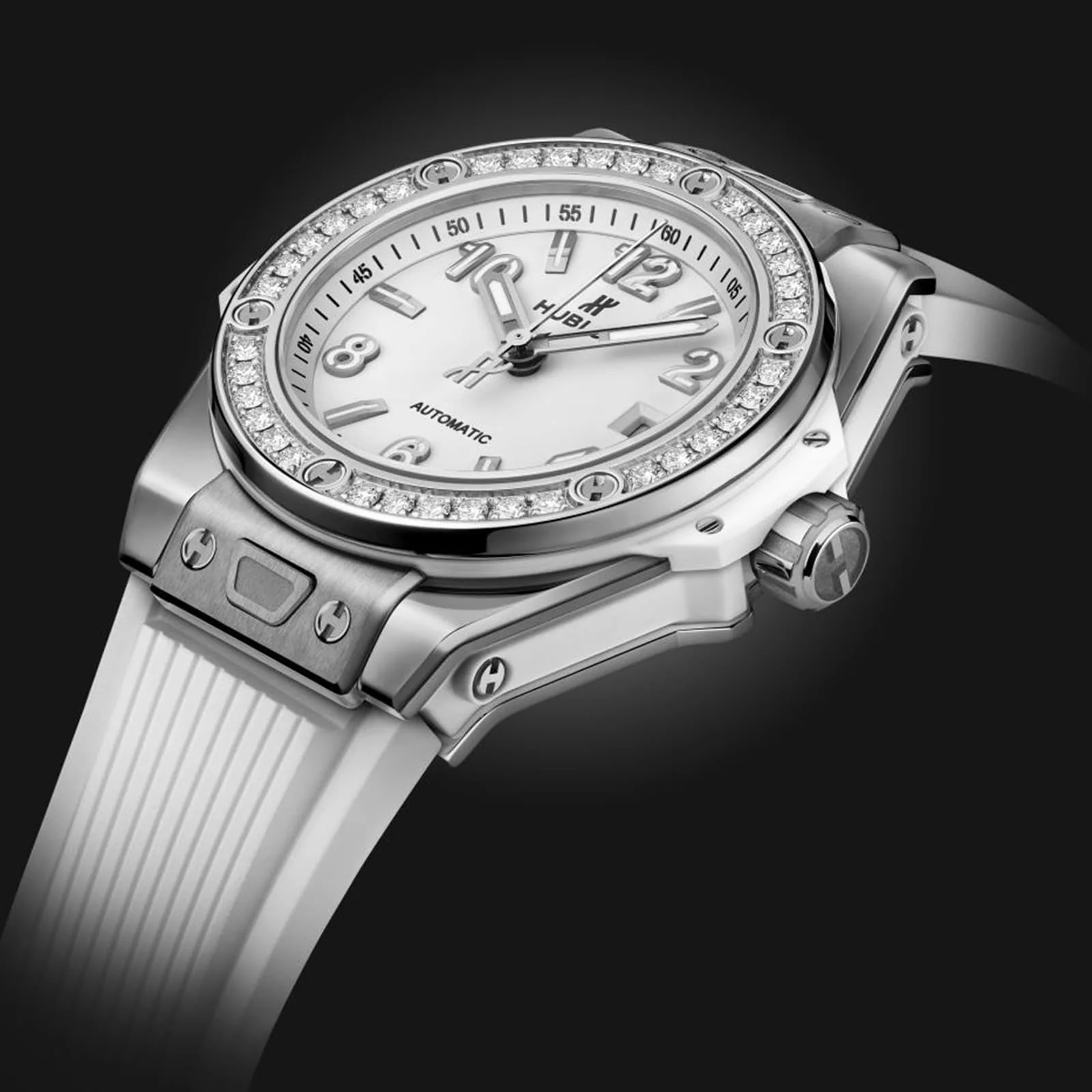Hublot Big Bang One Click Steel White Diamonds Women's