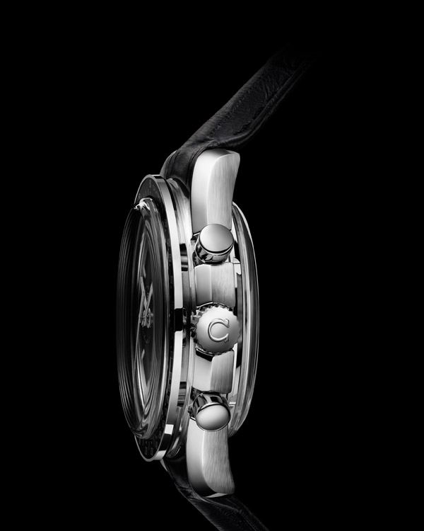 Omega Speedmaster TWO COUNTERS Platinum Black 44.25mm