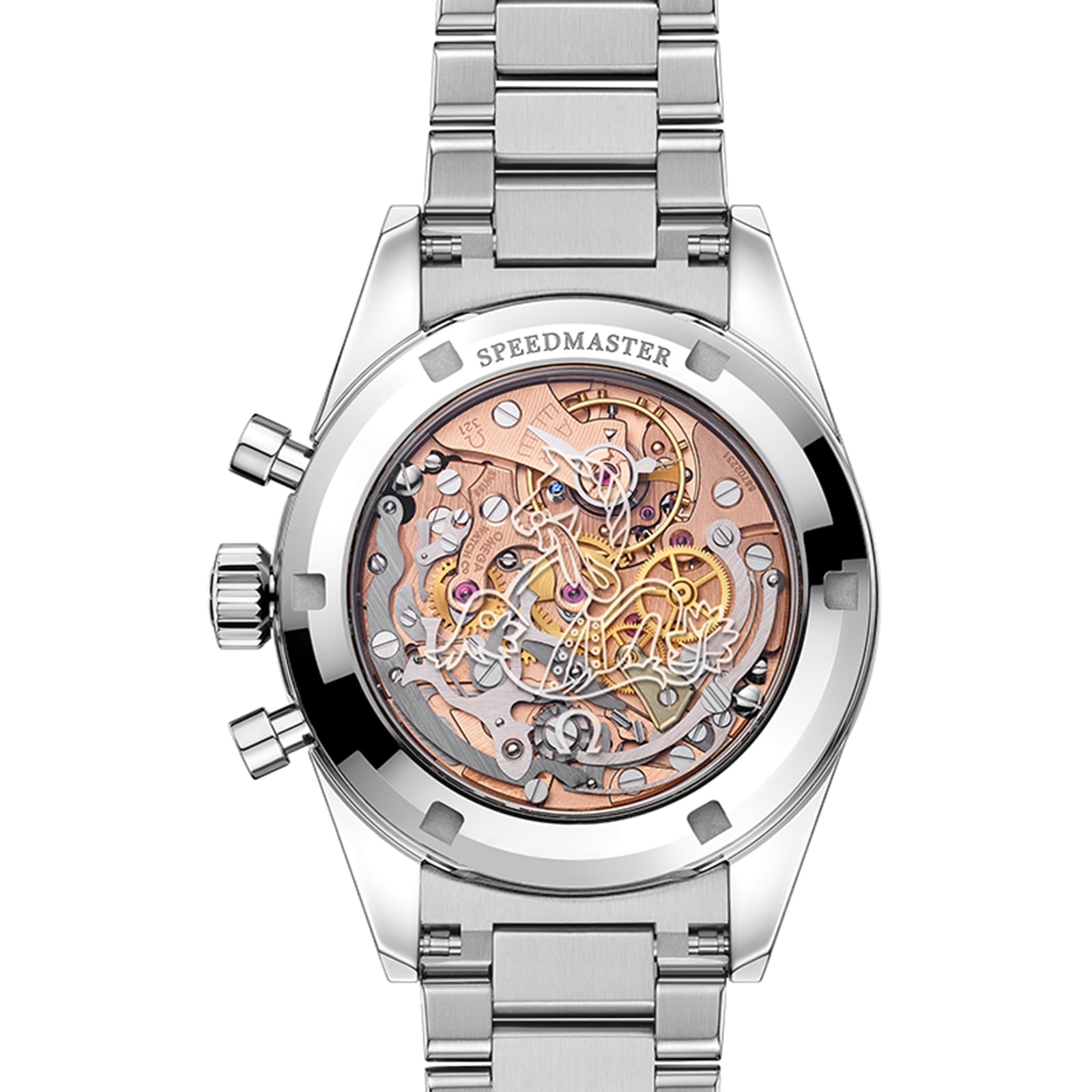 Omega Speedmaster Calibre 321 Chronograph 38.6mm Mens Watch Black-P17331894