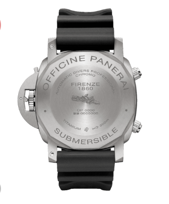 Panerai Luminor Submersible 1950 Automatic Black Dial 47mm Men's Watch PAM00615