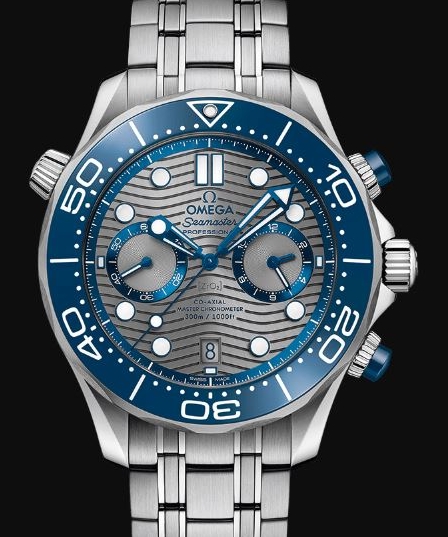 Omega Seamaster Diver 300m CHRONOGRAPH Blue / Grey 44mm