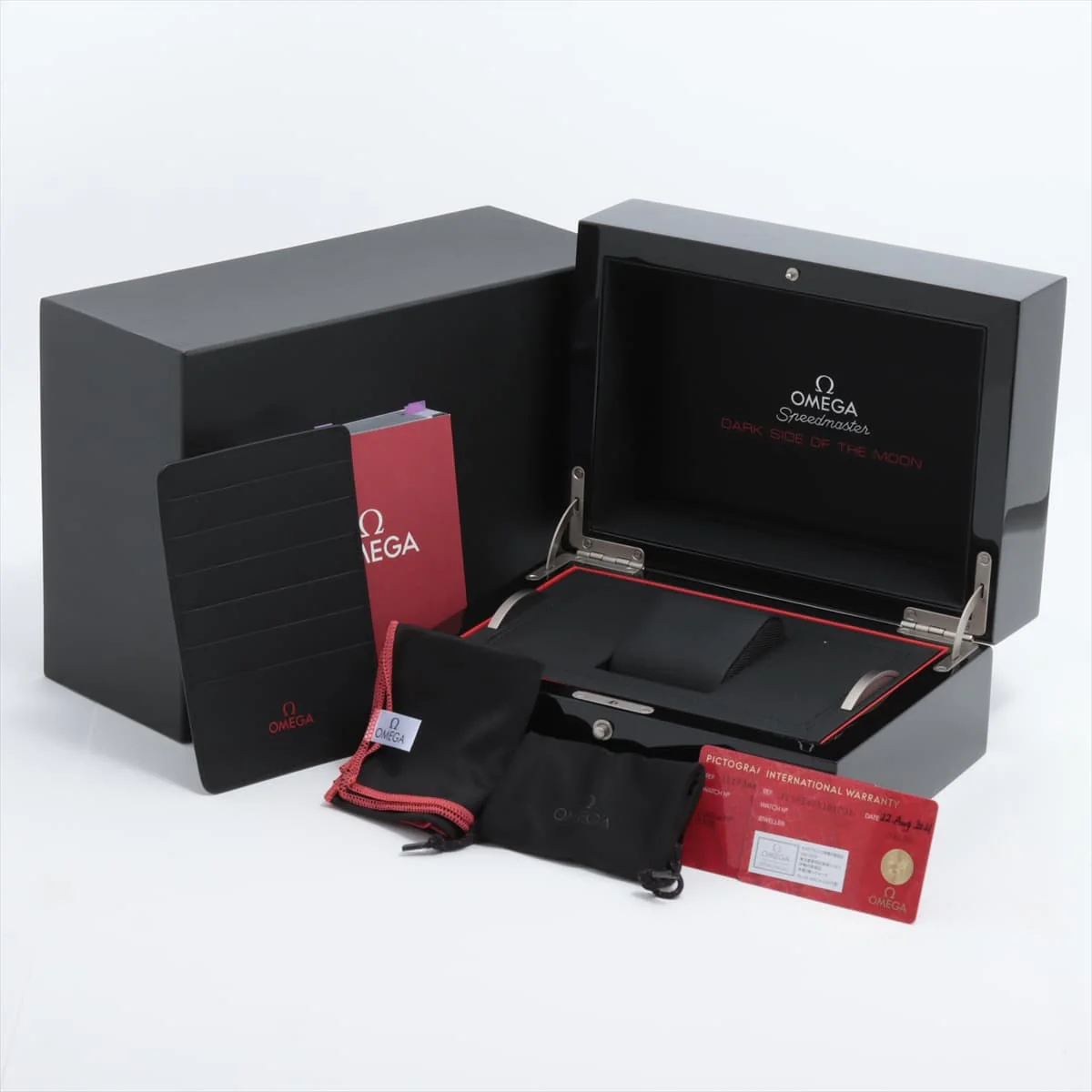 SPEEDMASTER Omega Speedmaster DARK SIDE Of The Moon 311.92.44.51.01.005 CE x nylon AT Black-Face