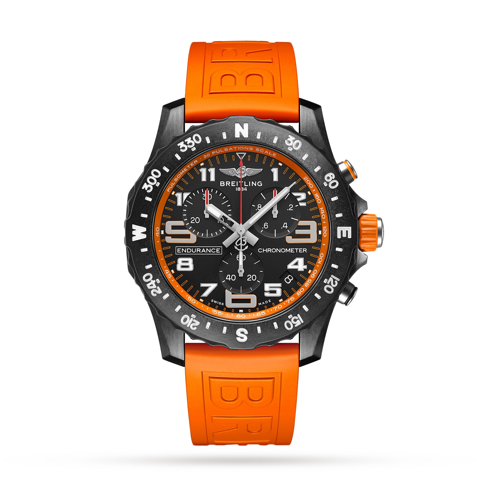 Breitling Endurance Pro 44mm Mens Watch Orange-P17531889