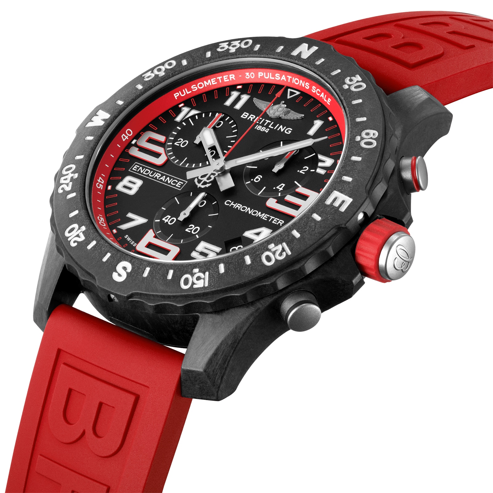 Breitling Endurance Pro 44mm Mens Watch Red-P17531881