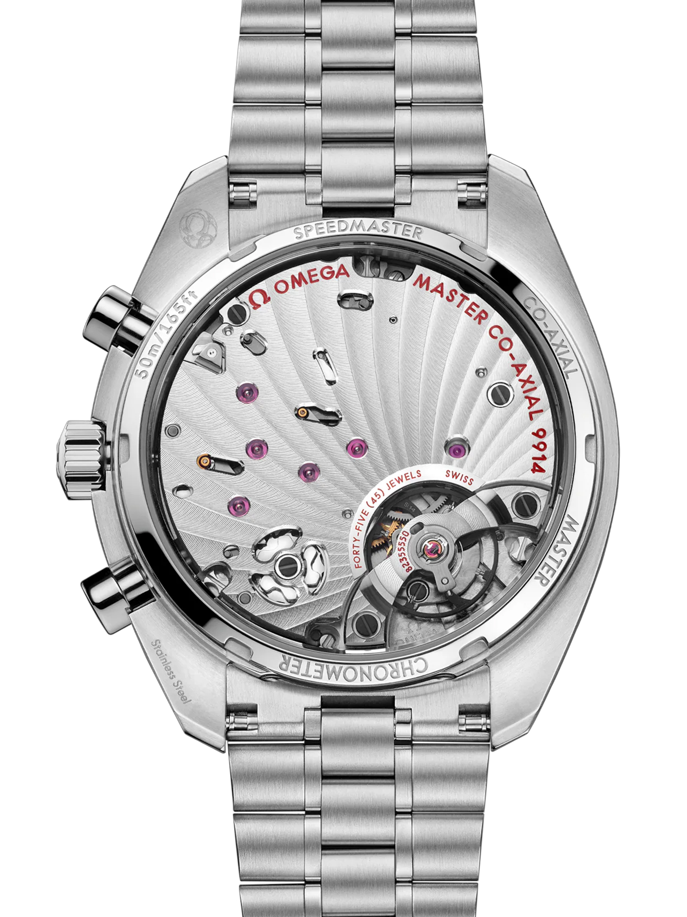 2025 Omega Speedmaster Moonphase Meteorite Black 304.30.43.52.01.001