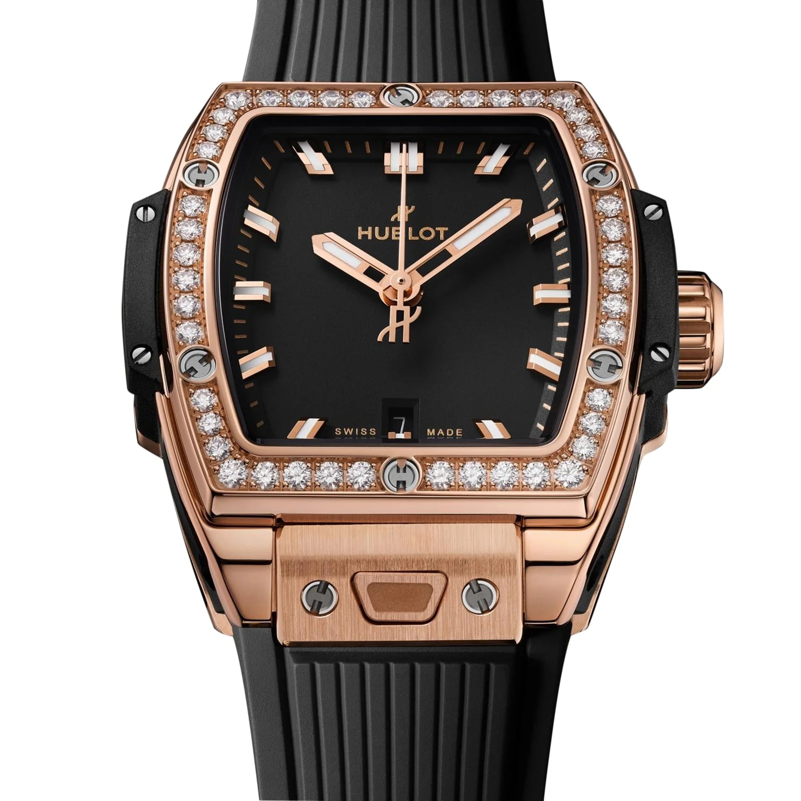 Hublot Spirit Of Big Bang King Gold Diamonds Women's