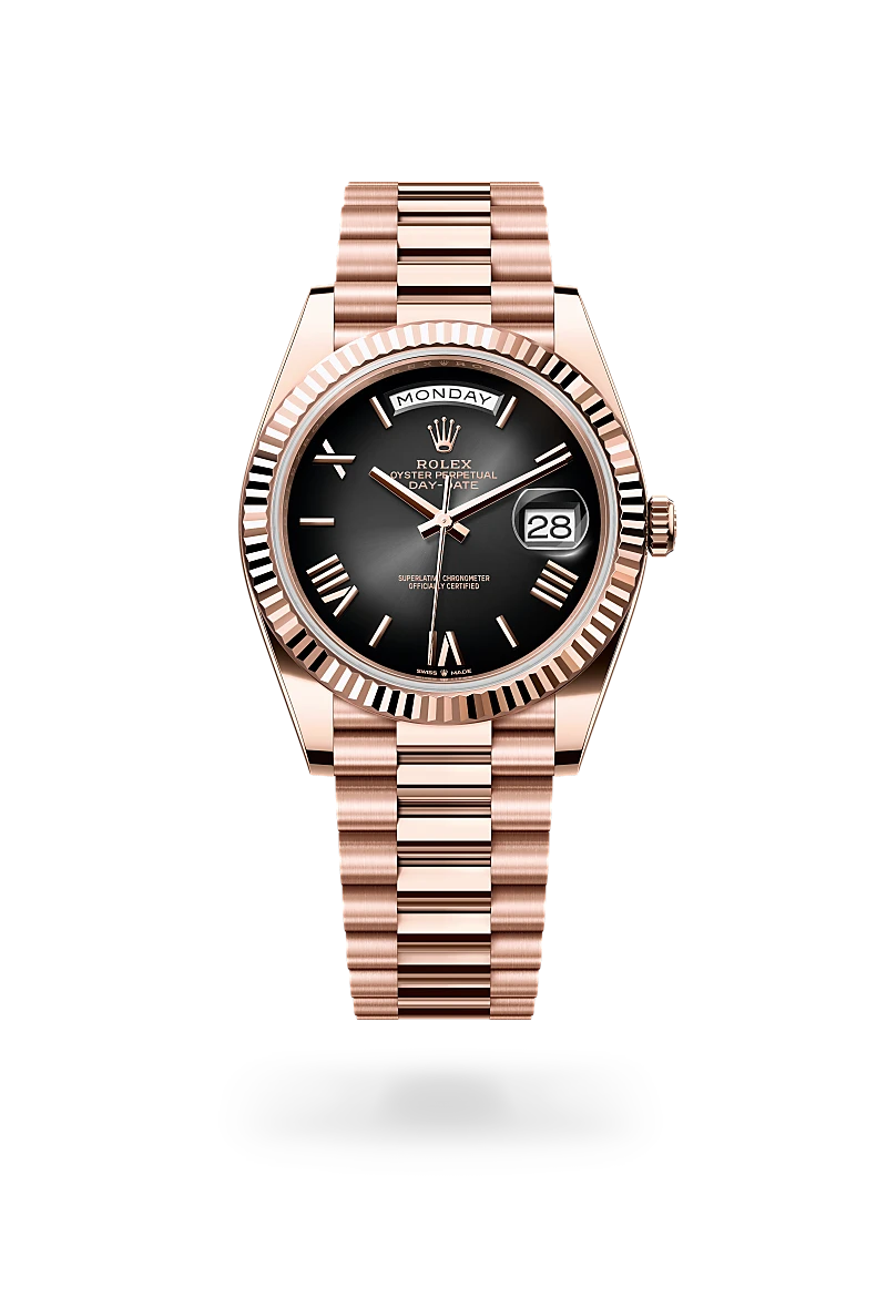 2025 Day-Date 40 Rolex Oyster, 40 mm, Everose gold M228235-0055